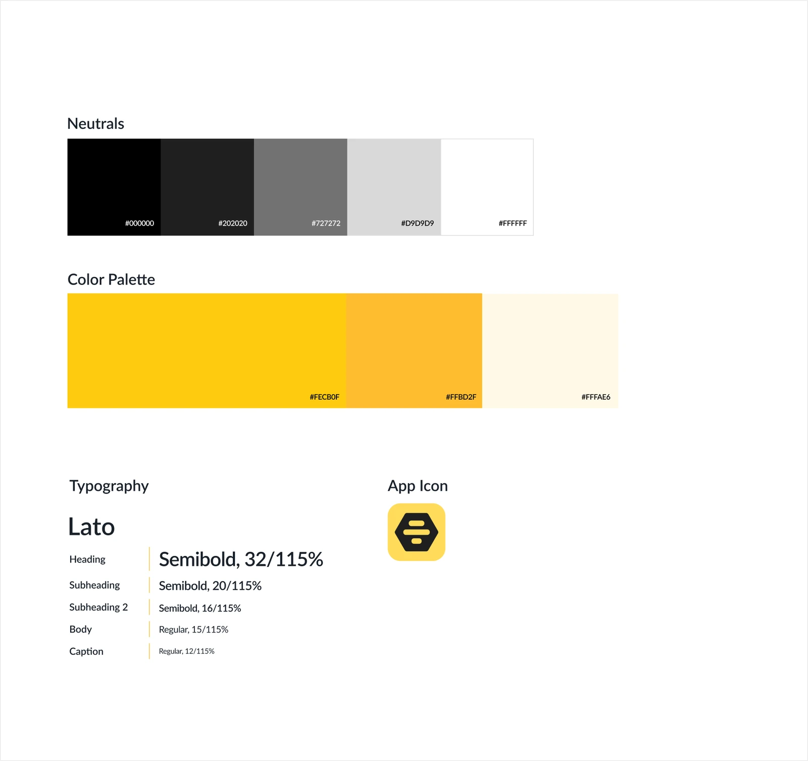 Design system foundations