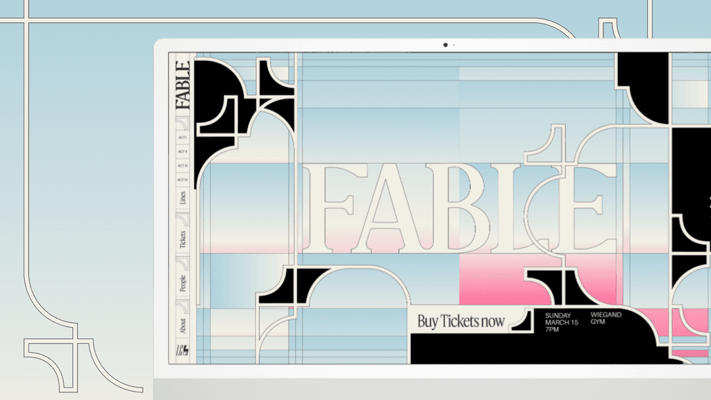 Lunar Gala 2026 Fable web design