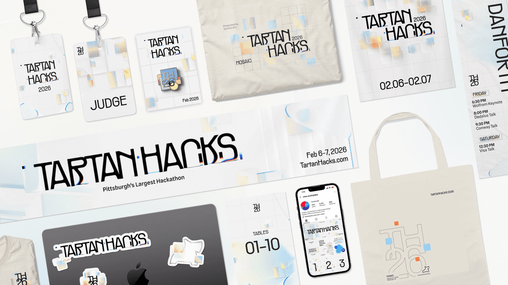 TartanHacks 2026 Mosaic brand identity